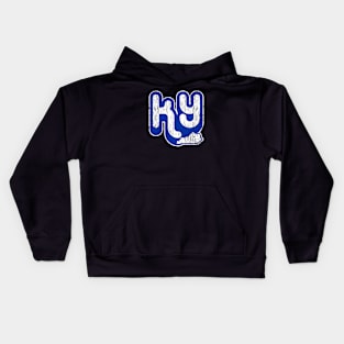 Vintage Kentucky Y'all Kids Hoodie